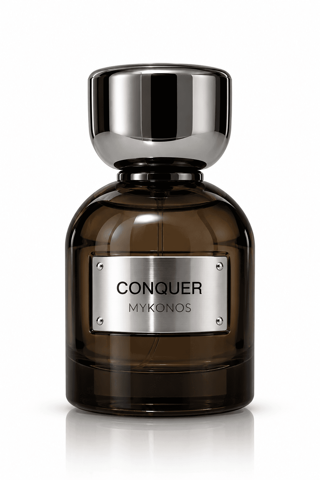 Conquer by Mykonos perfume bottle