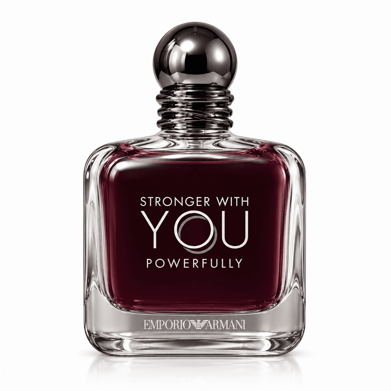 Stronger With You Powerfully by Emporio Armani perfume bottle