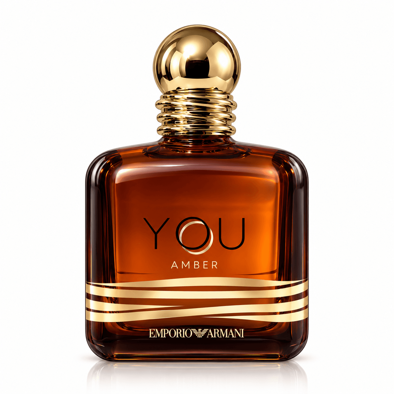 Stronger With You Amber by Emporio Armani perfume bottle